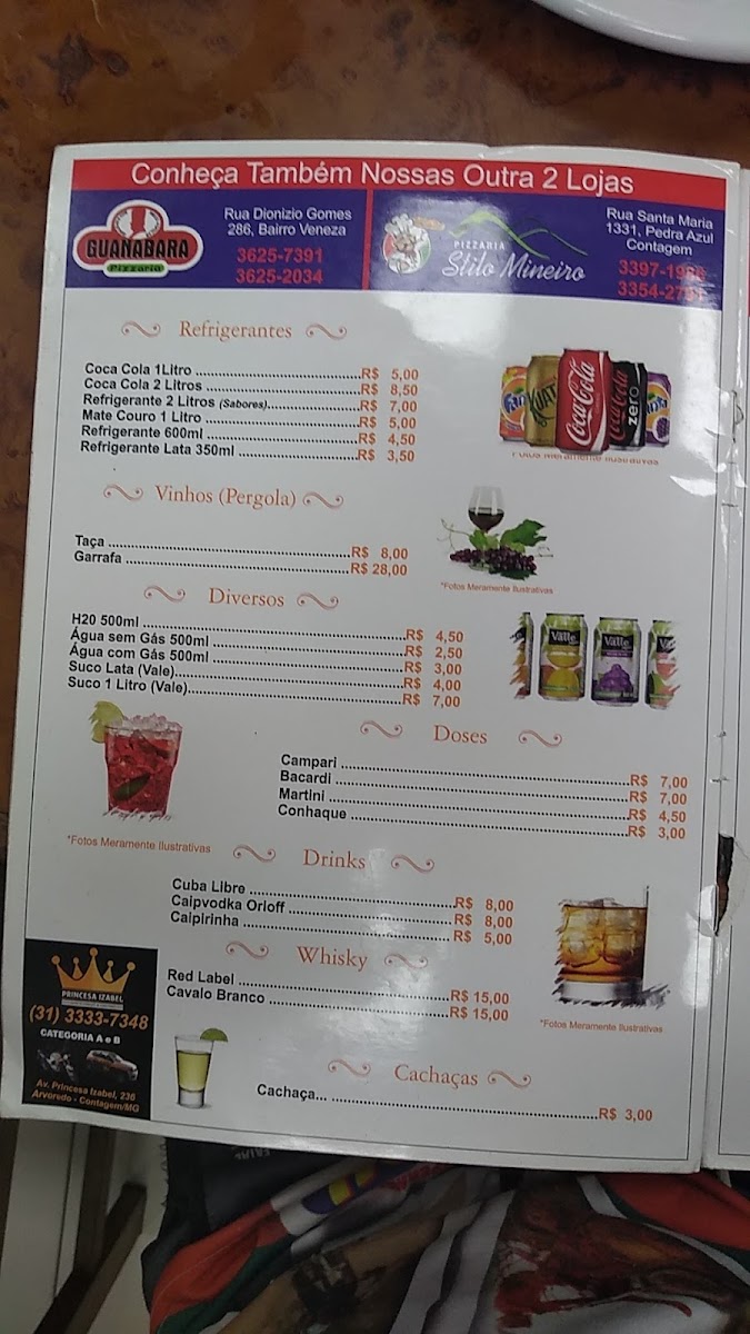 Menu Pizzaria Guanabara-10