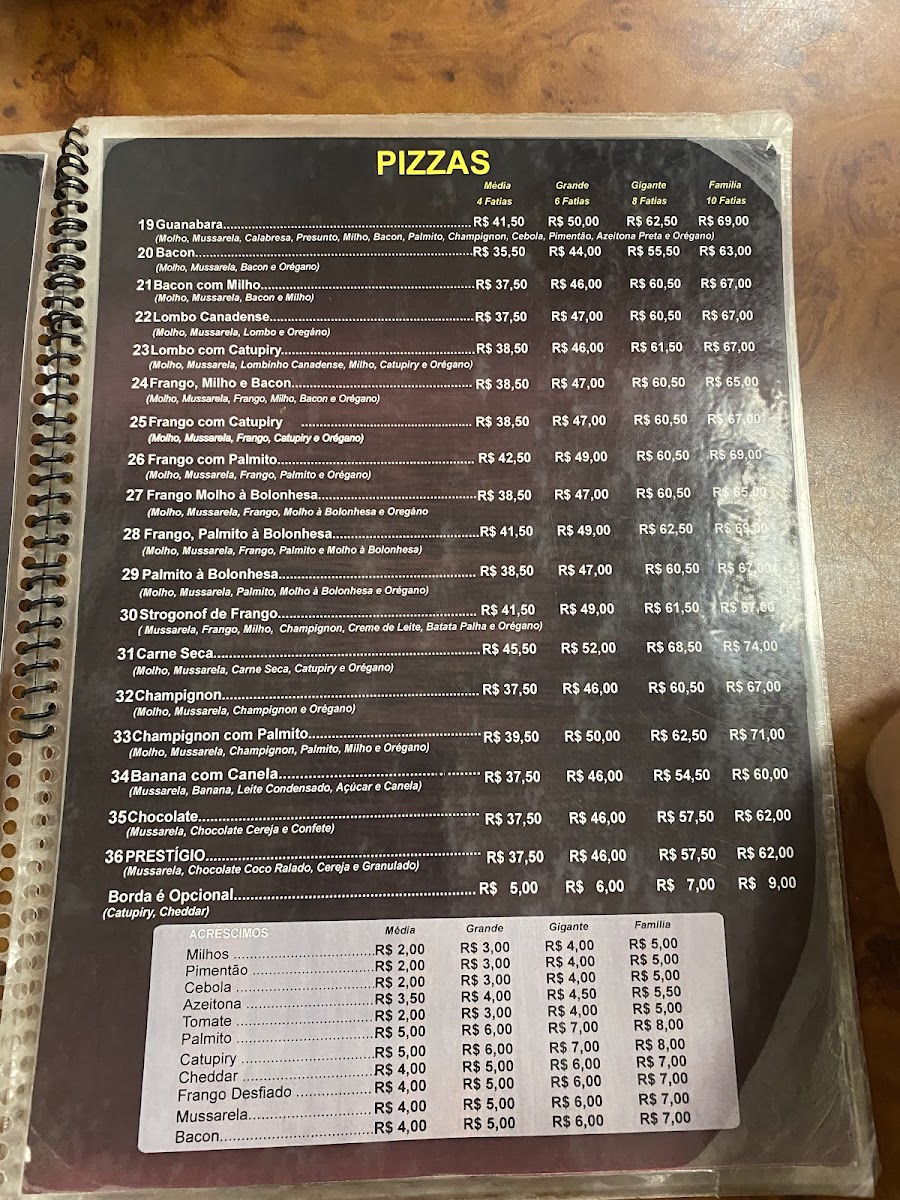 Menu Pizzaria Guanabara-3